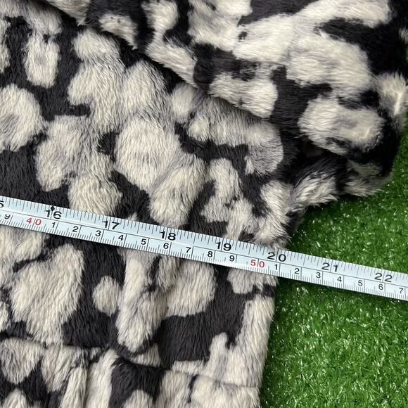 The North Face Full Zip Jacket Sz XL 18 Girls Printed Osolita Leopard Print - Picture 7 of 11